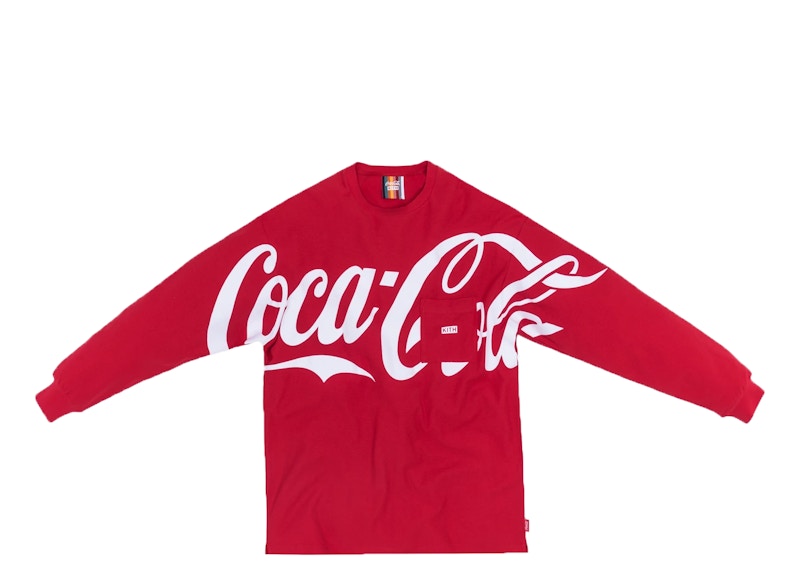 Kith x Coca-Cola Quinn L/S Tee Red