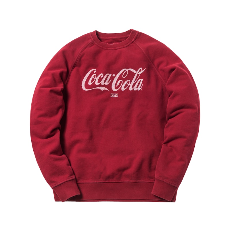 Kith x Coca-Cola Rugby Crewneck Red