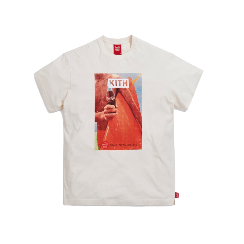 Kith x Coca-Cola Surfboard Vintage Tee Ivory