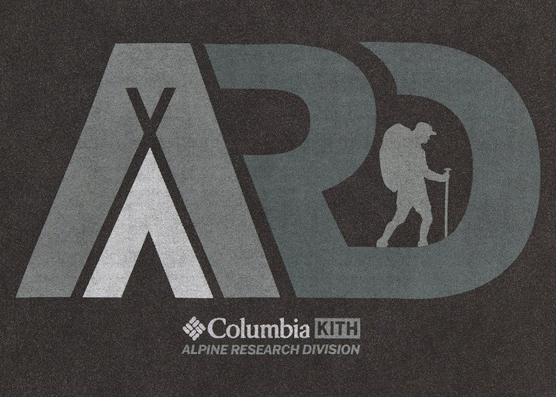 Kith x Columbia Ard Vintage Tee Black
