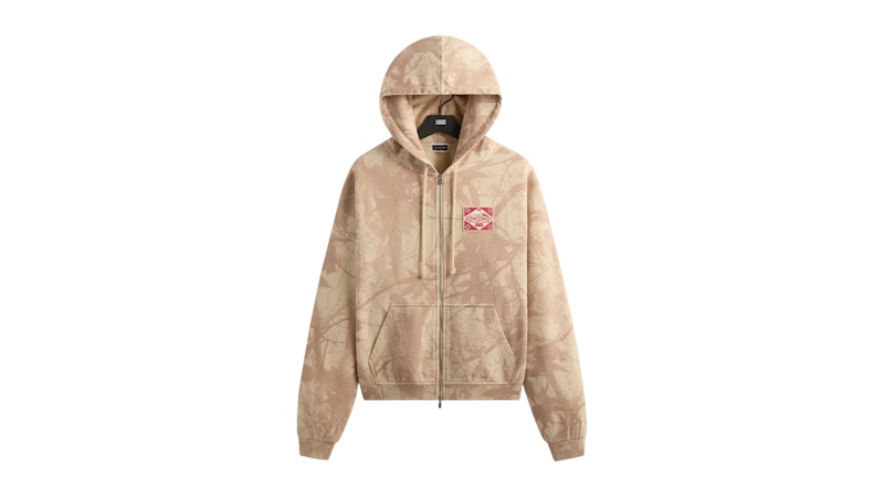 Kith x Columbia Camo Vintage Braxton Zip Up Hoodie Veil