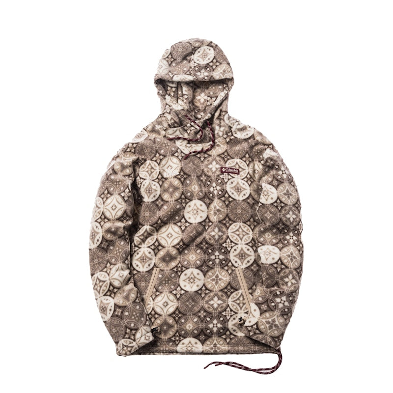 Kith x Columbia Fleece Hoodie Fossil