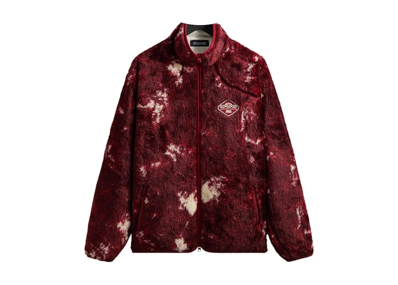 Kith x Columbia Ice Dye Sherpa Harper Jacket Verge