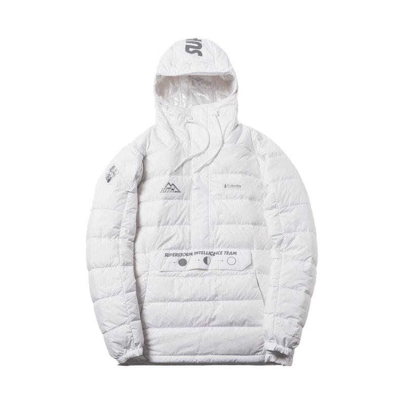 Kith x Columbia Insulated Hoodie White