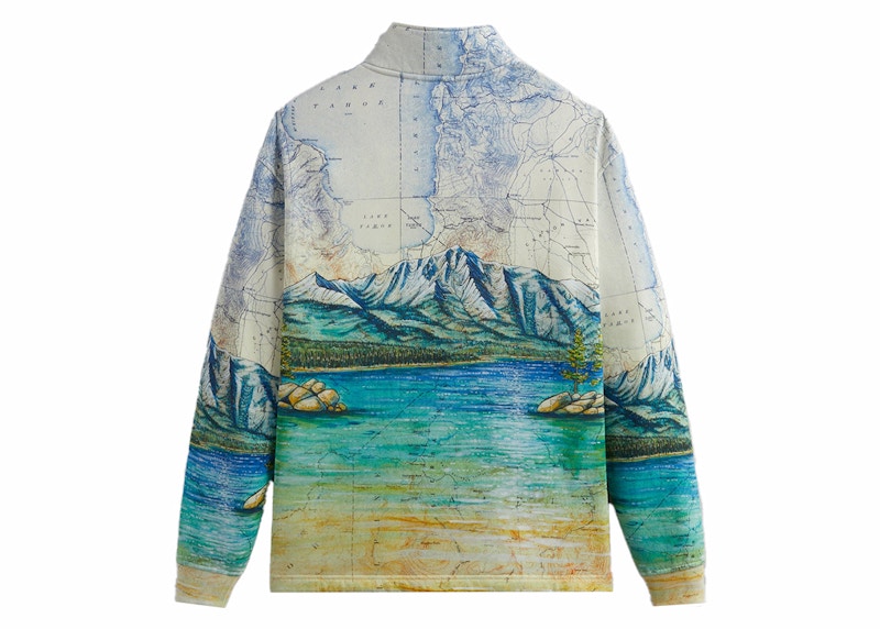 Kith x Columbia Lake Tahoe Quarter Zip Chalk