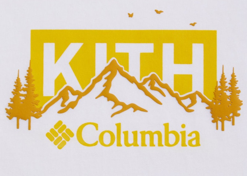 Kith x Columbia Landscape Classic Logo Tee Opulence