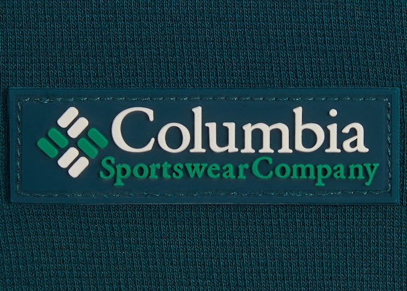 Kith x Columbia Mock Neck Longsleeve Midnight Teal