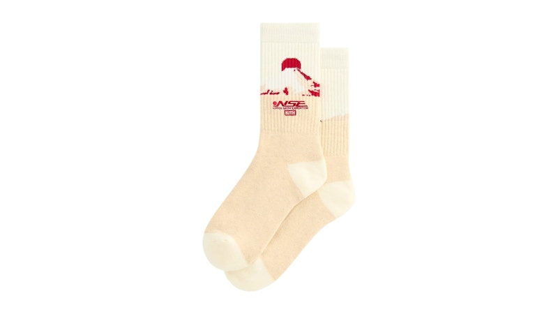 Kith x Columbia NSE Mountain Socks Sandrift