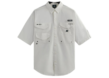 Kith x Columbia PFG Short Sleeve Shirt Sea Salt
