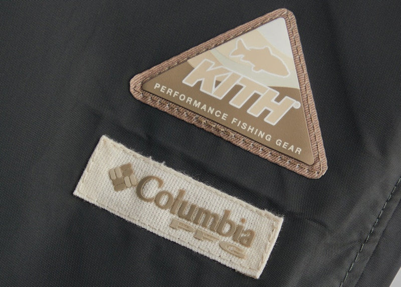 Kith x Columbia PFG Storm Bib Pant Dark Moss