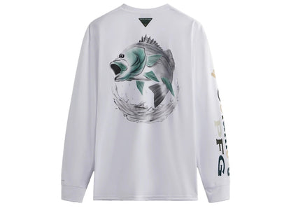 Kith x Columbia PFG Terminal Tackle Long Sleeve Shirt White