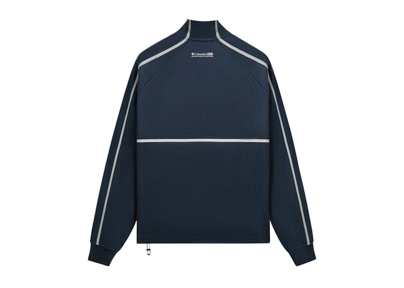 Kith x Columbia Reflective Funnel Neck Quarter Zip Nocturnal