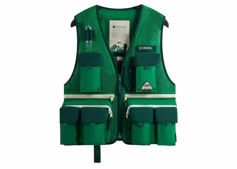 Kith x Columbia Utility Vest Bamboo Forest
