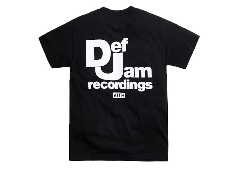 Kith x Def Jam Tee Black