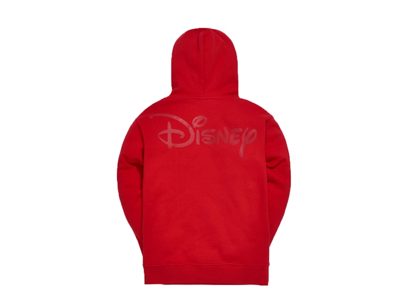 Kith x Disney 20s Mickey Classic Logo Hoodie Red