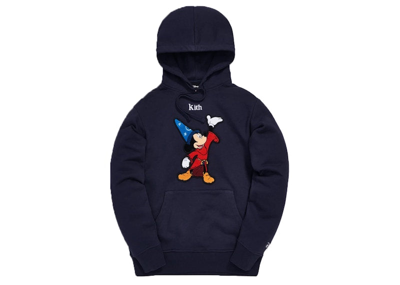 Kith x Disney 40s Fantasia Hoodie Navy