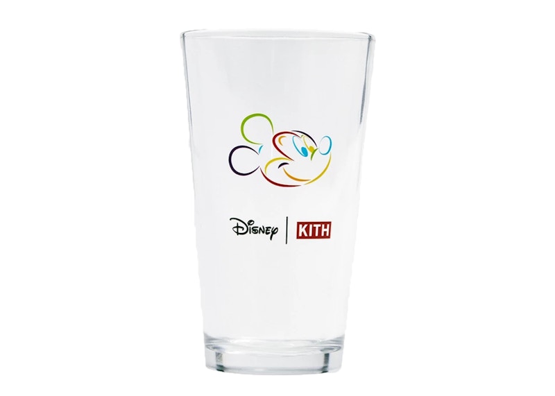 Kith x Disney 60s Mickey Water Glass Multi