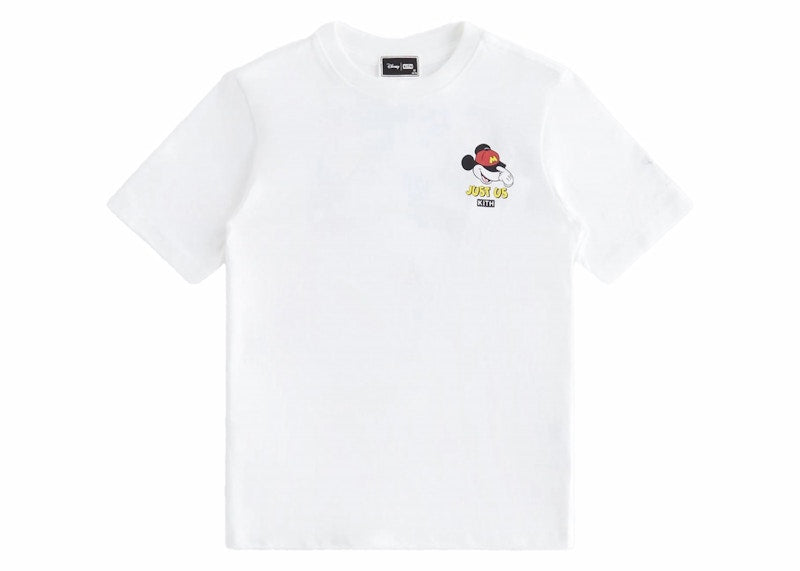 Kith x Disney Kids Mickey & Friends Family Portrait Vintage Tee White