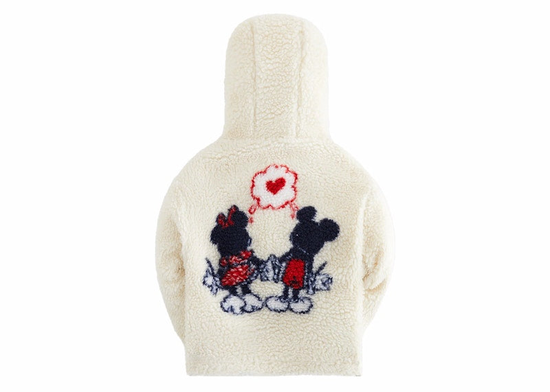 Kith x Disney Kids Mickey & Friends Sherpa Hoodie Sandrift