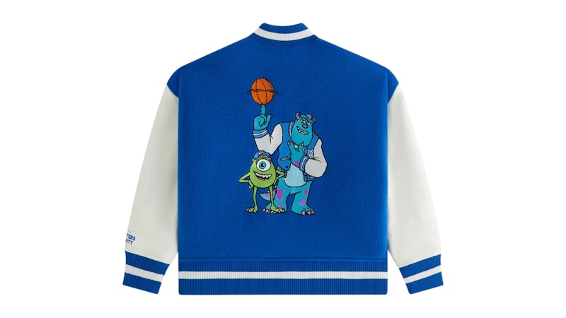 Kith x Disney Kids Monsters Inc. Varsity Jacket Greek