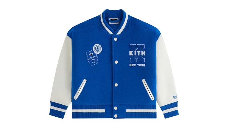 Kith x Disney Kids Monsters Inc. Varsity Jacket Greek