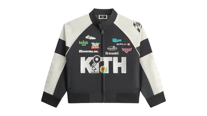Kith x Disney Kids Pixar Racing Jacket Black