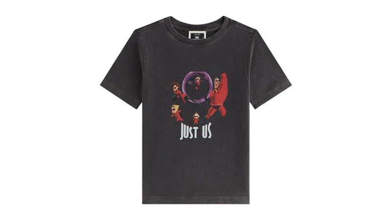Kith x Disney Kids Pixar The Incredibles Just Us Vintage Tee Black