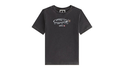Kith x Disney Kids Pixar Wall-E Orbit Vintage Tee Black
