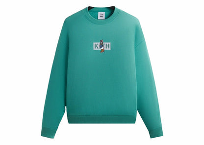 Kith x Disney Mickey & Friends Daisy Duck Classic Logo Crewneck Mykonos