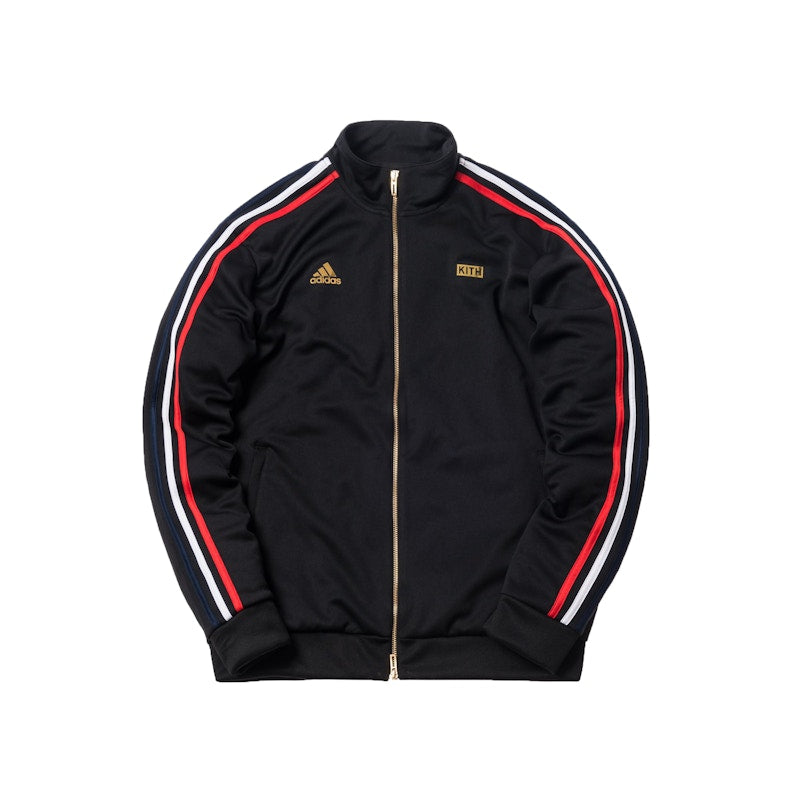 Kith x adidas 3-Stripes Track Jacket Black