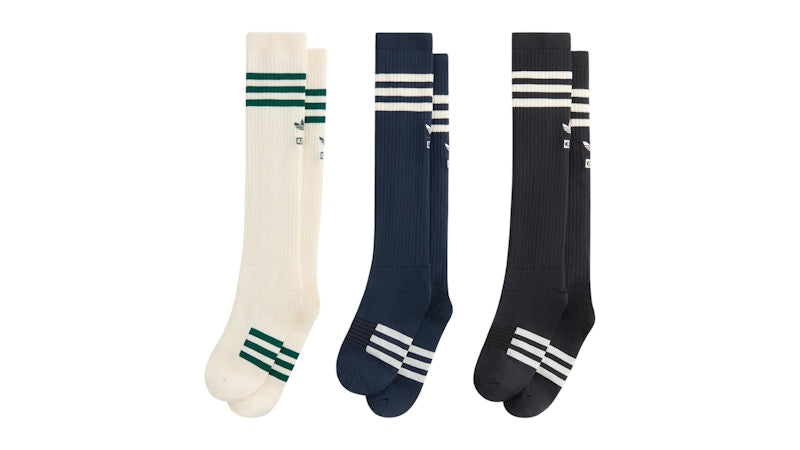 Kith x adidas Football 3-Pack 3S Socks Multi