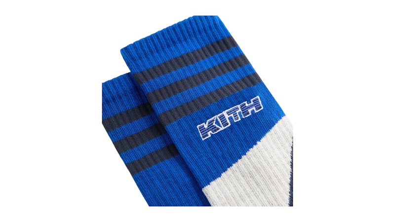 Kith x adidas Football 3-Pack Logo Socks Multi