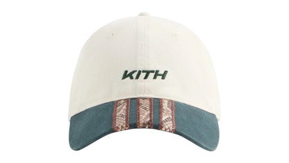Kith x adidas Football 3S Cap Sandrift