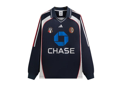 Kith x adidas Football Chase Long Sleeve Jersey Legend Ink