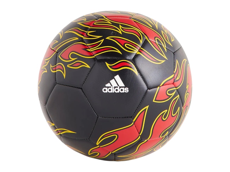 Kith x adidas Football Flame Soccer Ball Black