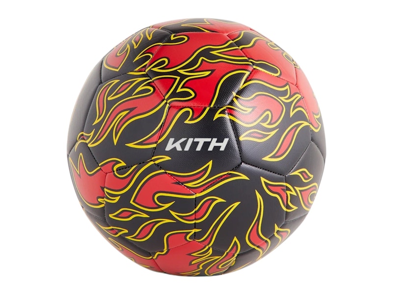 Kith x adidas Football Flame Soccer Ball Black