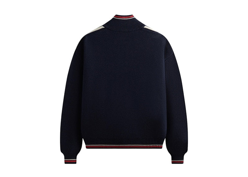 Kith x adidas Football Knit Full-Zip Jacket Legend Ink