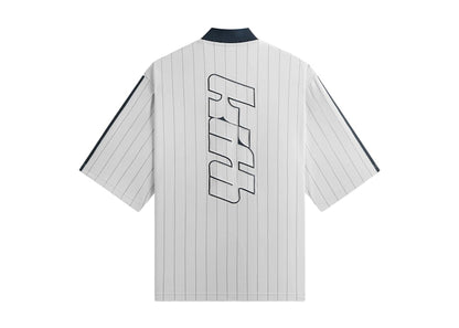 Kith x adidas Football Pinstripe Jersey White