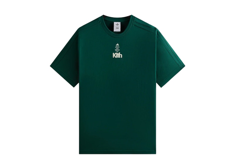 Kith x adidas Football Short Sleeve Tee Green