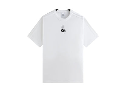 Kith x adidas Football Short Sleeve Tee White