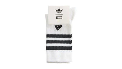 Kith x adidas Football Socks (Set of 3) White/Gray/Black