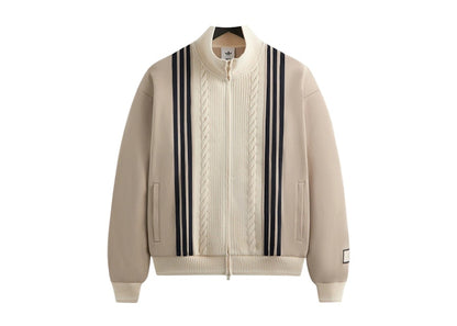 Kith x adidas Football Track Suit Top Beige