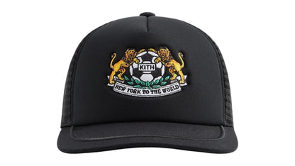 Kith x adidas Football Trucker Hat Black