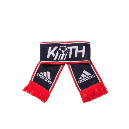 Kith x adidas Soccer Fan Scarf Red/White/Navy