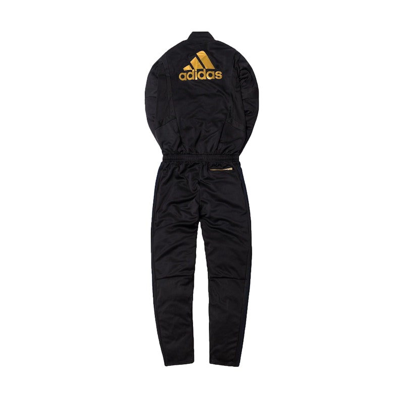 Kith x adidas Soccer One Piece Flightsuit Black
