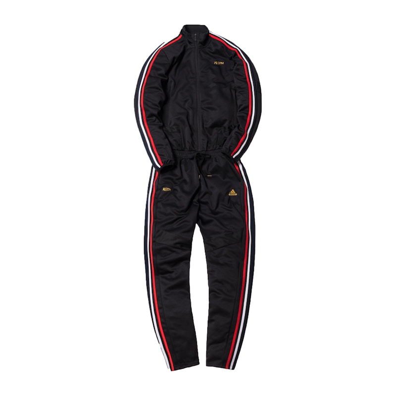 Kith x adidas Soccer One Piece Flightsuit Black