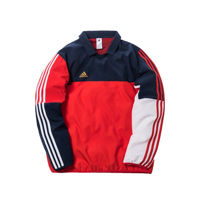 Kith x adidas Soccer Sideline Polo Navy/Red