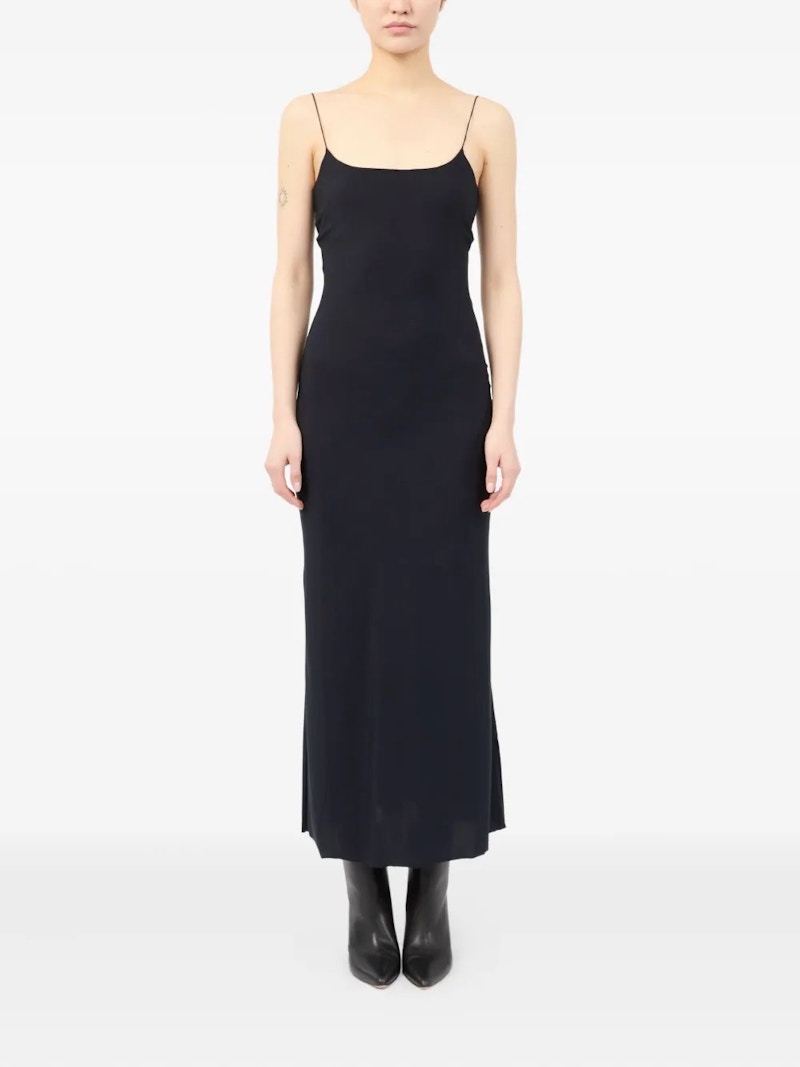 MM6 Slip Dress Black