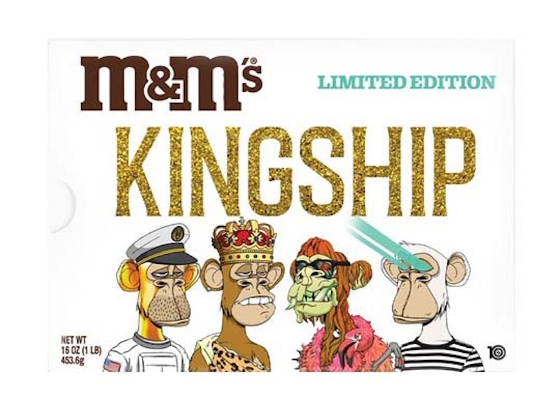 M&M's x Kingship x BAYC Limited Edition Gift Box (Edition of 100) (Not Fit For Human Consumption) Gold