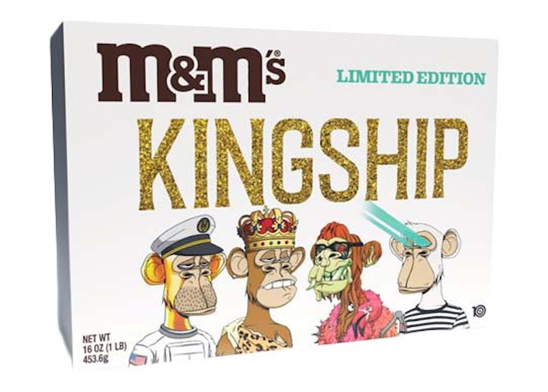 M&M's x Kingship x BAYC Limited Edition Gift Box (Edition of 100) (Not Fit For Human Consumption) Gold